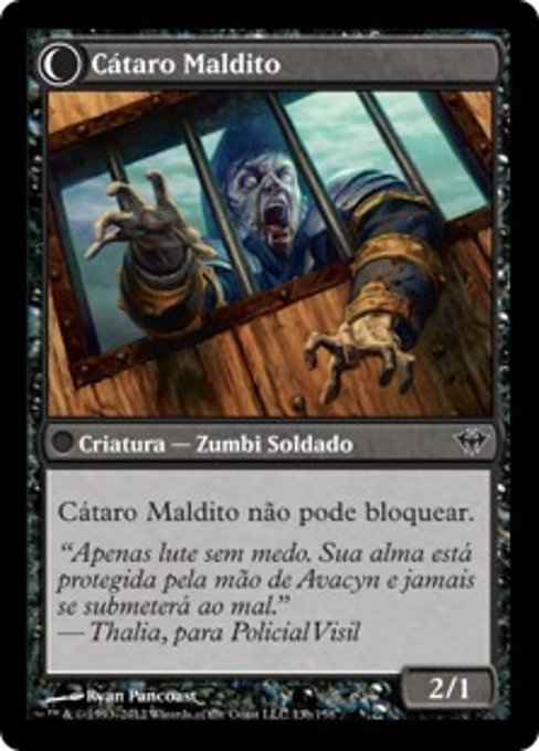 Loyal Cathar // Unhallowed Cathar - Verso