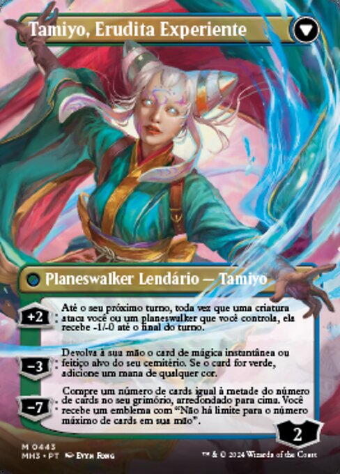 Tamiyo, Inquisitive Student // Tamiyo, Seasoned Scholar - Verso
