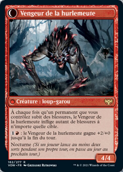 Ill-Tempered Loner // Howlpack Avenger - Verso