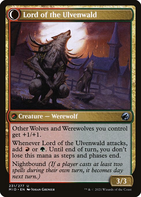 Kessig Naturalist // Lord of the Ulvenwald - Verso