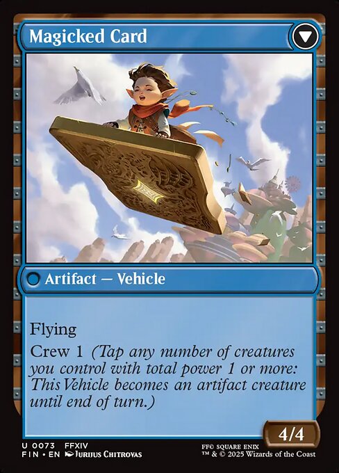 Sidequest: Card Collection // Magicked Card - Verso