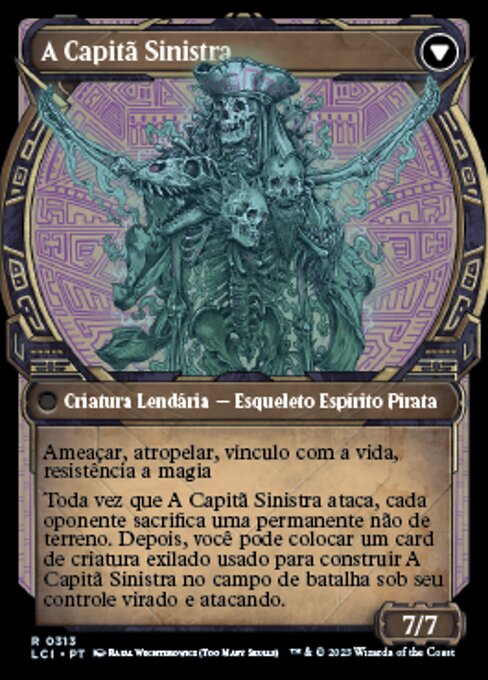 Throne of the Grim Captain // The Grim Captain - Verso