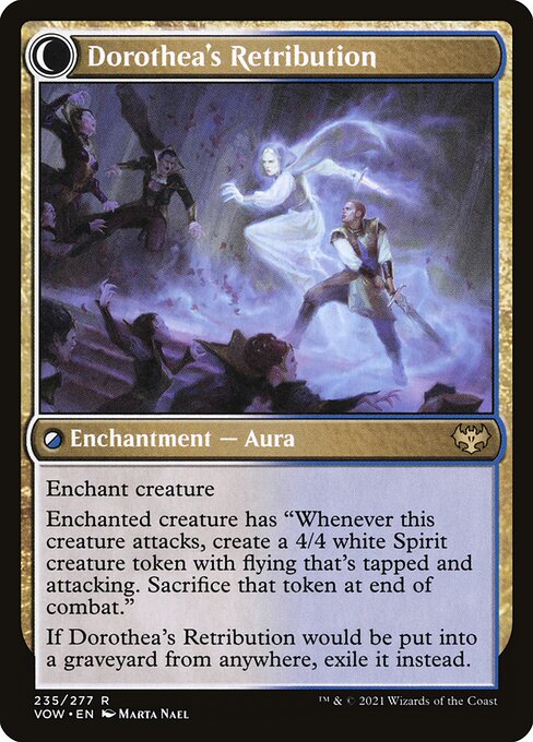 Dorothea, Vengeful Victim // Dorothea's Retribution - Verso
