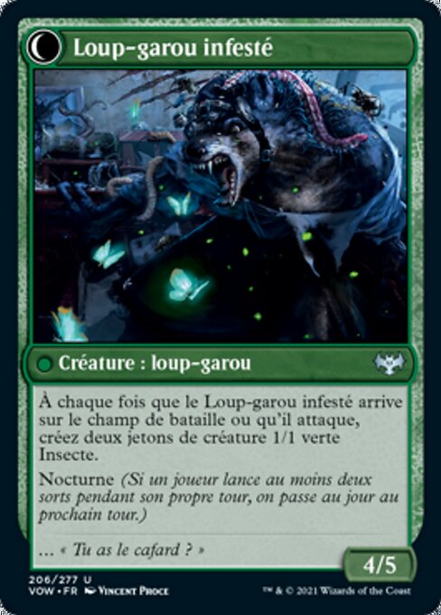Infestation Expert // Infested Werewolf - Verso