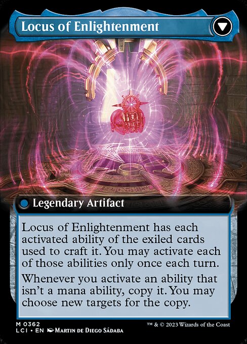 The Enigma Jewel // Locus of Enlightenment - Verso