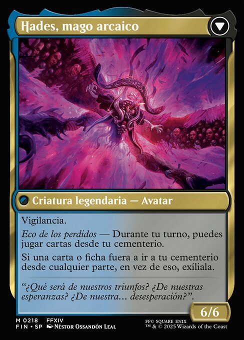 Emet-Selch, Unsundered // Hades, Sorcerer of Eld - Verso