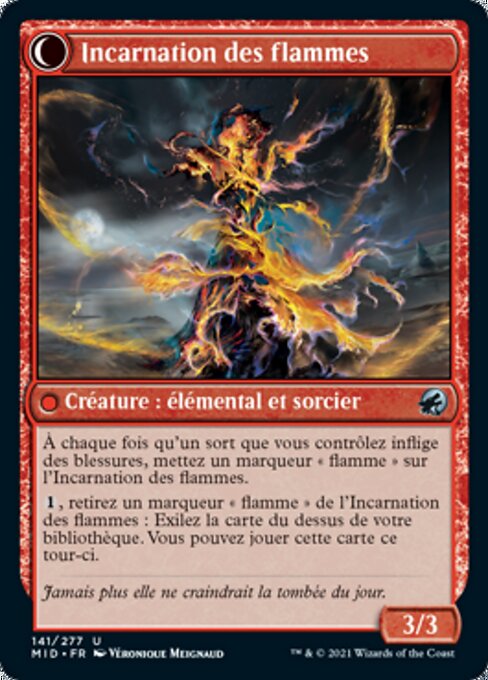 Flame Channeler // Embodiment of Flame - Verso