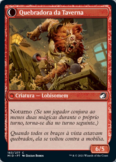 Tavern Ruffian // Tavern Smasher - Verso