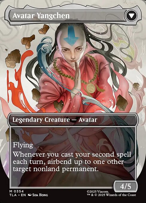 The Legend of Yangchen // Avatar Yangchen - Verso