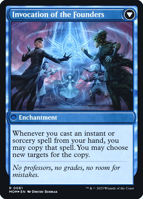 Invasion of Arcavios // Invocation of the Founders - Verso