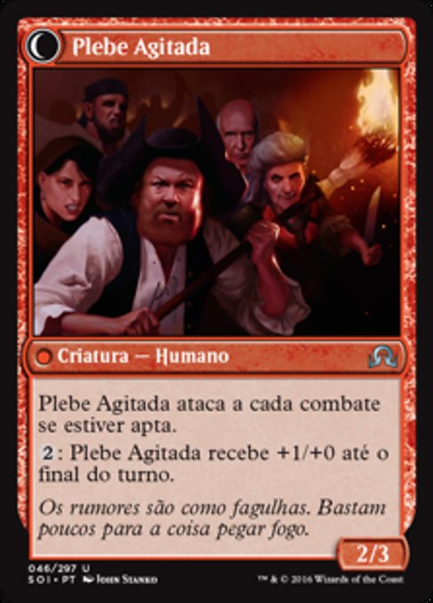 Town Gossipmonger // Incited Rabble - Verso