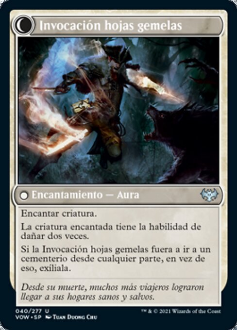 Twinblade Geist // Twinblade Invocation - Verso