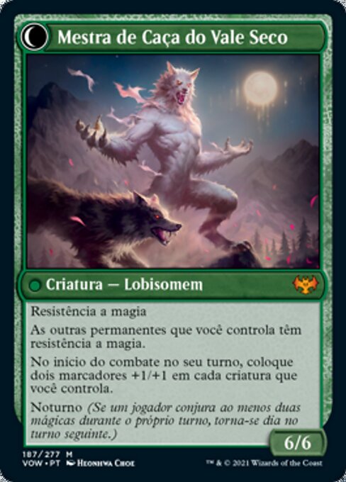 Avabruck Caretaker // Hollowhenge Huntmaster - Verso
