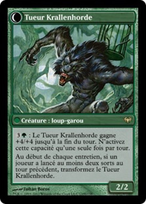 Wolfbitten Captive // Krallenhorde Killer - Verso