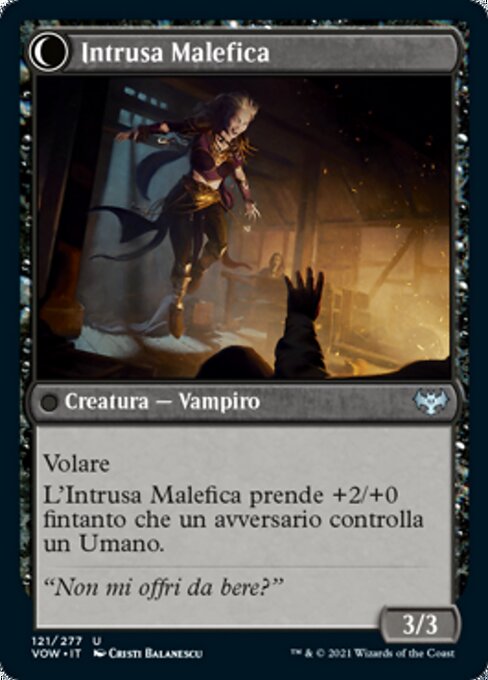 Innocent Traveler // Malicious Invader - Verso