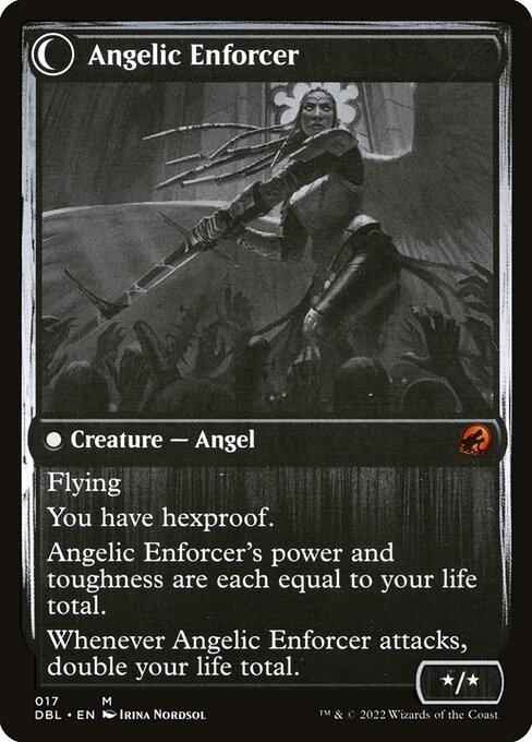 Enduring Angel // Angelic Enforcer - Verso