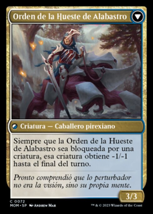 Order of the Mirror // Order of the Alabaster Host - Verso