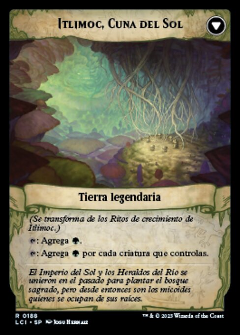 Growing Rites of Itlimoc // Itlimoc, Cradle of the Sun - Verso