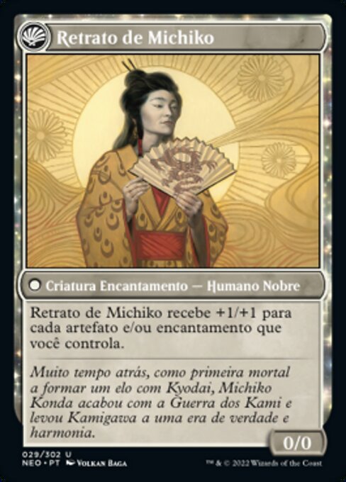 Michiko's Reign of Truth // Portrait of Michiko - Verso