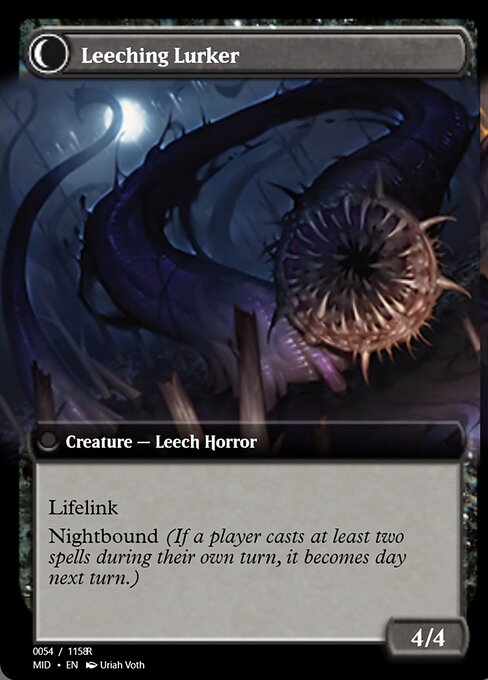 Curse of Leeches // Leeching Lurker - Verso
