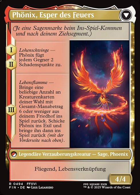 Joshua, Phoenix's Dominant // Phoenix, Warden of Fire - Verso