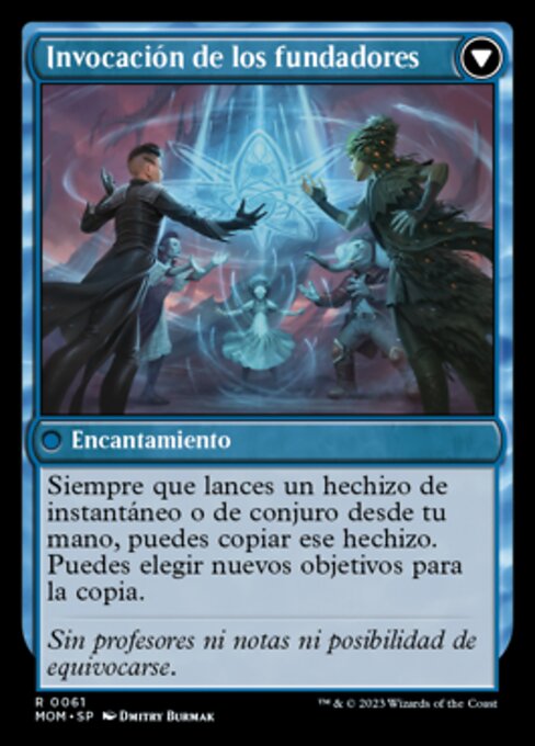 Invasion of Arcavios // Invocation of the Founders - Verso