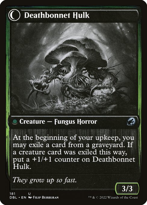 Deathbonnet Sprout // Deathbonnet Hulk - Verso