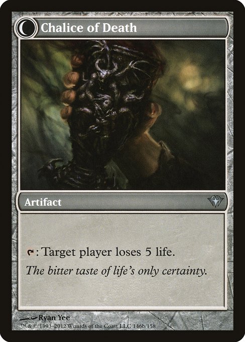 Chalice of Life // Chalice of Death - Verso