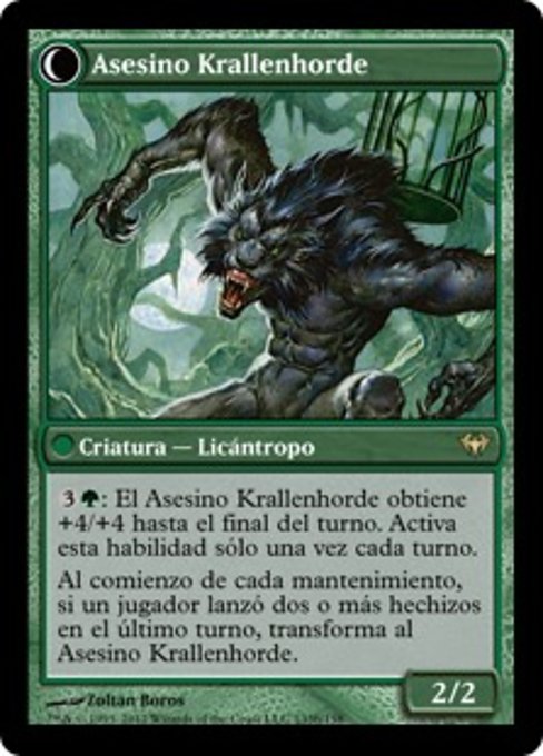 Wolfbitten Captive // Krallenhorde Killer - Verso