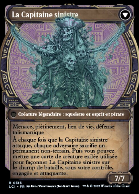 Throne of the Grim Captain // The Grim Captain - Verso