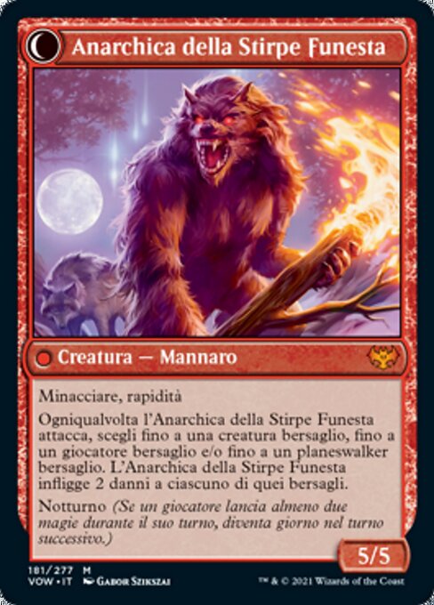 Volatile Arsonist // Dire-Strain Anarchist - Verso