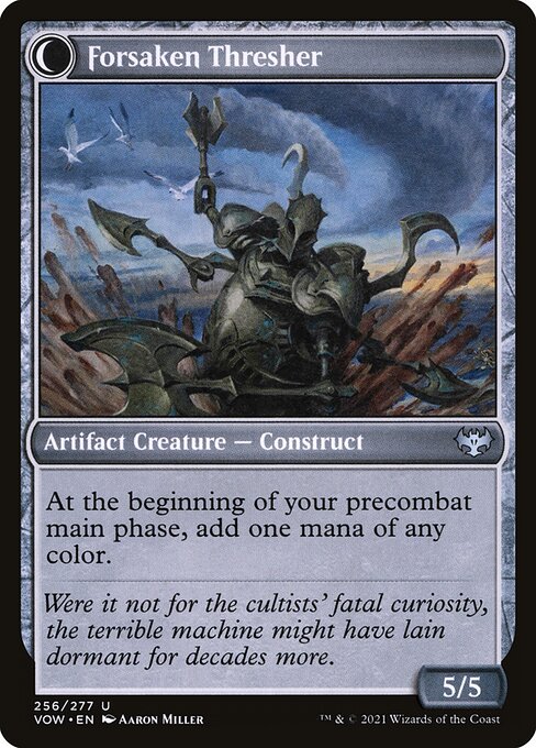 Foreboding Statue // Forsaken Thresher - Verso