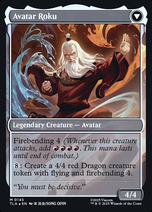 The Legend of Roku // Avatar Roku - Verso