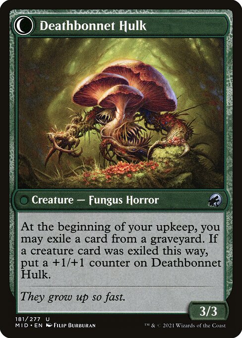 Deathbonnet Sprout // Deathbonnet Hulk - Verso