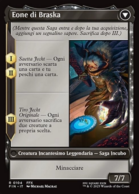 Jecht, Reluctant Guardian // Braska's Final Aeon - Verso