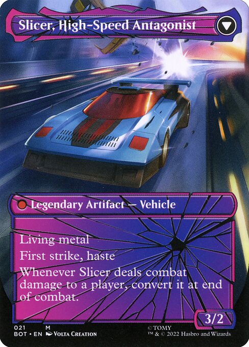 Slicer, Hired Muscle // Slicer, High-Speed Antagonist - Verso