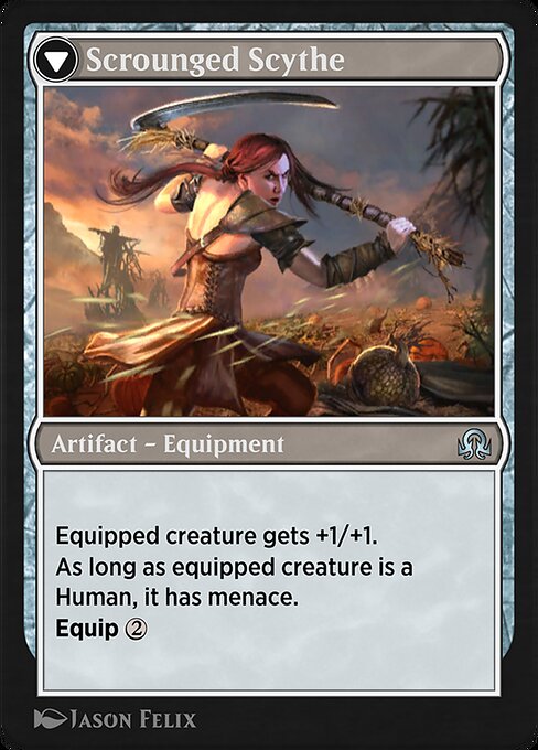 Harvest Hand // Scrounged Scythe - Verso