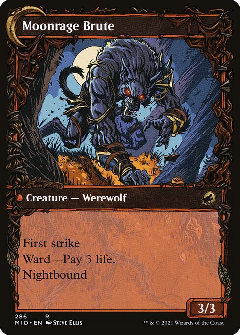 Brutal Cathar // Moonrage Brute - Verso