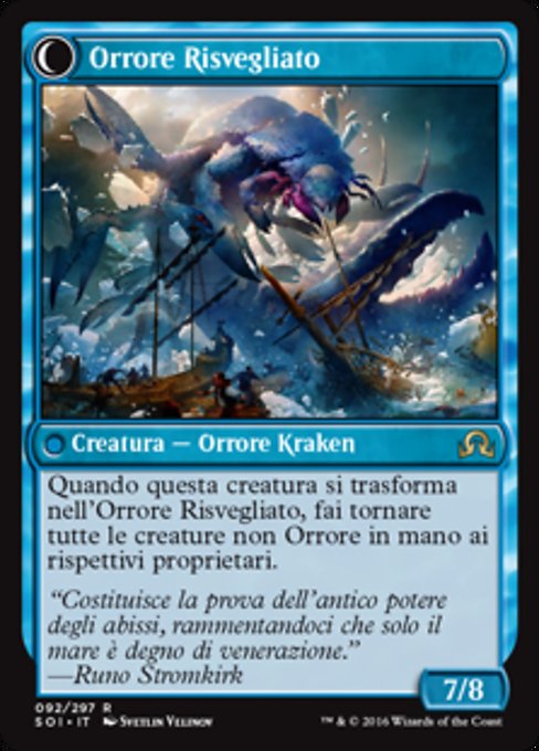 Thing in the Ice // Awoken Horror - Verso