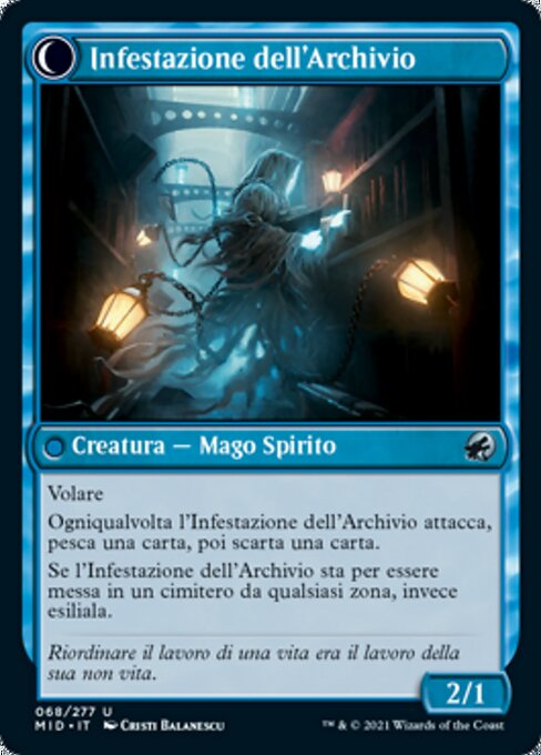 Overwhelmed Archivist // Archive Haunt - Verso