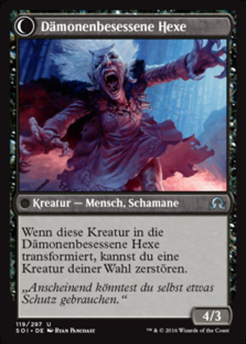 Kindly Stranger // Demon-Possessed Witch - Verso