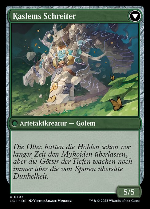 Kaslem's Stonetree // Kaslem's Strider - Verso