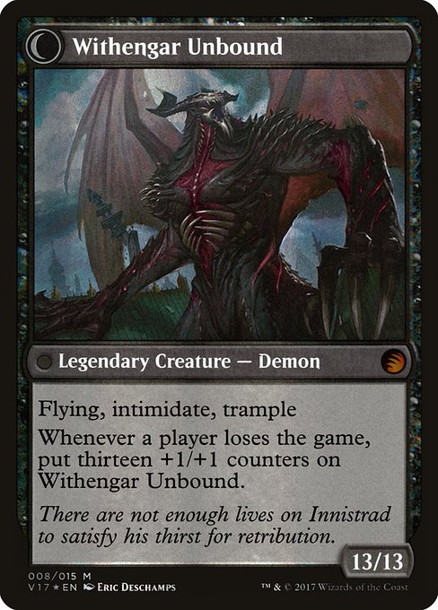 Elbrus, the Binding Blade // Withengar Unbound - Verso