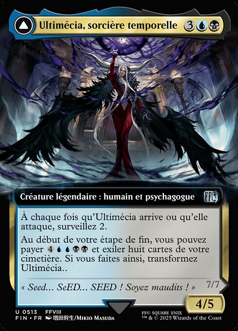 Ultimecia, Time Sorceress // Ultimecia, Omnipotent