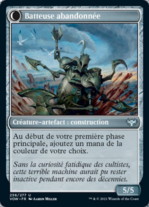 Foreboding Statue // Forsaken Thresher - Verso