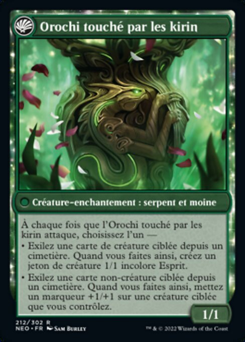 Teachings of the Kirin // Kirin-Touched Orochi - Verso