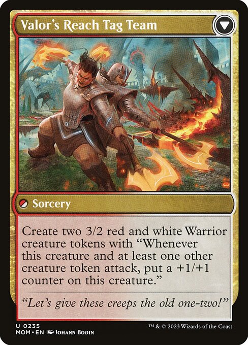 Invasion of Kylem // Valor's Reach Tag Team - Verso