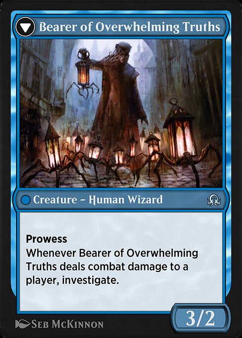 Daring Sleuth // Bearer of Overwhelming Truths - Verso