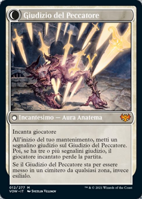 Faithbound Judge // Sinner's Judgment - Verso