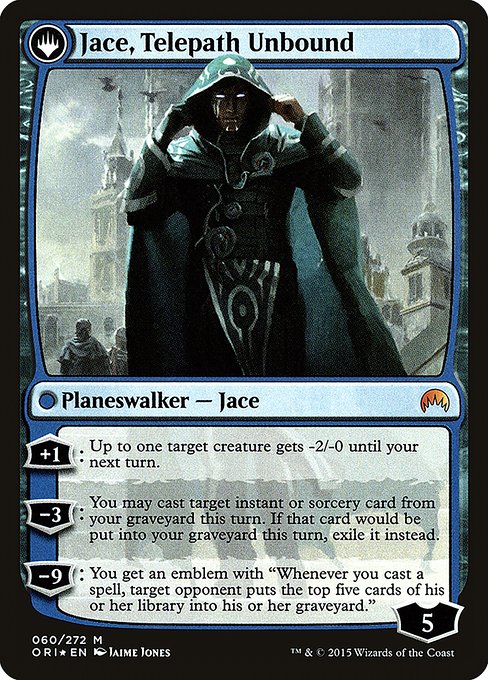 Jace, Vryn's Prodigy // Jace, Telepath Unbound - Verso
